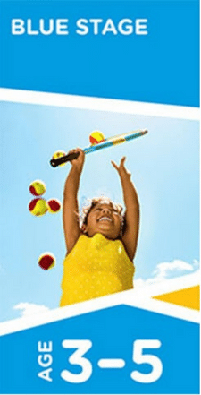 Hotshots Junior Tennis | Blue Stage | Ages 3-5 | Slamin Tennis & Fitness | Doncaster