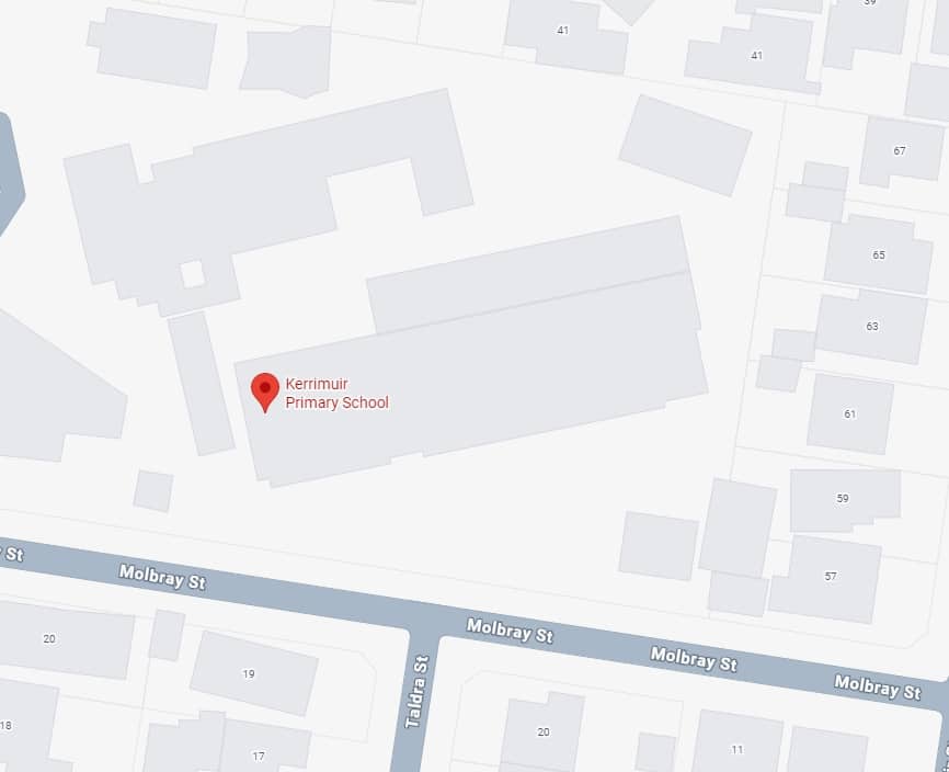 Kerrimuir Primary School Location